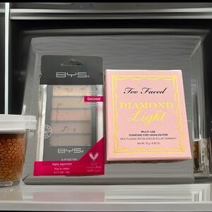 Bundle Of Too Faced Light Diamond 💎 & BYS Eye Shadow 5 Shades & A 🎁 Make-Up Set